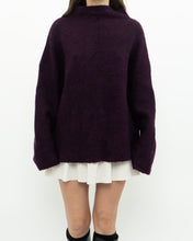 Load image into Gallery viewer, Modern x Purple Alpaca, Wool Blend Knit Turtleneck (XS-L)