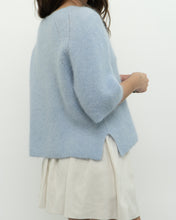 Load image into Gallery viewer, MOS MOSH x Light Blue Alpaca-Blend Knit Short Sleeve (XS-M)