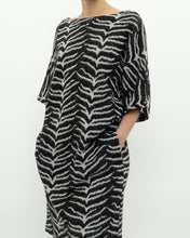 Load image into Gallery viewer, Vintage x Made in Canada x Knit Zebra Dress (XS-M)