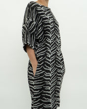 Load image into Gallery viewer, Vintage x Made in Canada x Knit Zebra Dress (XS-M)