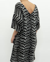 Load image into Gallery viewer, Vintage x Made in Canada x Knit Zebra Dress (XS-M)