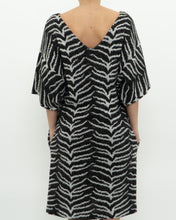 Load image into Gallery viewer, Vintage x Made in Canada x Knit Zebra Dress (XS-M)