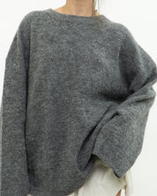 Load image into Gallery viewer, LINDEX x Heathered Grey Wool, Mohair Knit Sweater (XS-L)