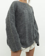 Load image into Gallery viewer, LINDEX x Heathered Grey Wool, Mohair Knit Sweater (XS-L)