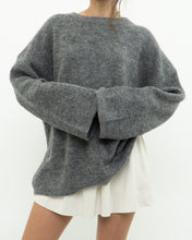 Load image into Gallery viewer, LINDEX x Heathered Grey Wool, Mohair Knit Sweater (XS-L)