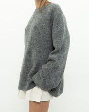 Load image into Gallery viewer, LINDEX x Heathered Grey Wool, Mohair Knit Sweater (XS-L)