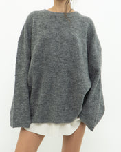 Load image into Gallery viewer, LINDEX x Heathered Grey Wool, Mohair Knit Sweater (XS-L)