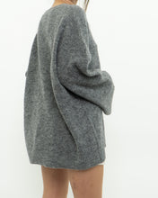 Load image into Gallery viewer, LINDEX x Heathered Grey Wool, Mohair Knit Sweater (XS-L)