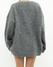 Load image into Gallery viewer, LINDEX x Heathered Grey Wool, Mohair Knit Sweater (XS-L)