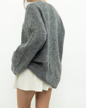 Load image into Gallery viewer, LINDEX x Heathered Grey Wool, Mohair Knit Sweater (XS-L)