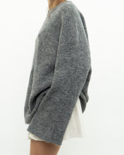 Load image into Gallery viewer, LINDEX x Heathered Grey Wool, Mohair Knit Sweater (XS-L)