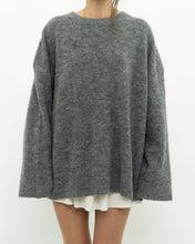 Load image into Gallery viewer, LINDEX x Heathered Grey Wool, Mohair Knit Sweater (XS-L)