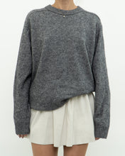 Load image into Gallery viewer, Modern x Grey Wool Soft Oversized Knit Sweater (XS-L)