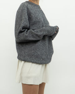 Modern x Grey Wool Soft Oversized Knit Sweater (XS-L)