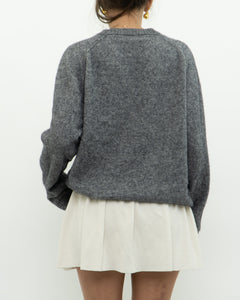 Modern x Grey Wool Soft Oversized Knit Sweater (XS-L)