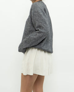 Modern x Grey Wool Soft Oversized Knit Sweater (XS-L)