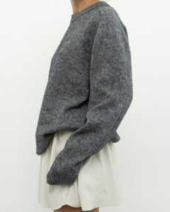 Modern x Grey Wool Soft Oversized Knit Sweater (XS-L)