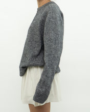 Load image into Gallery viewer, Modern x Grey Wool Soft Oversized Knit Sweater (XS-L)