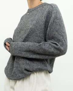 Modern x Grey Wool Soft Oversized Knit Sweater (XS-L)