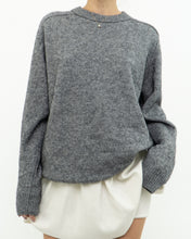 Load image into Gallery viewer, Modern x Grey Wool Soft Oversized Knit Sweater (XS-L)