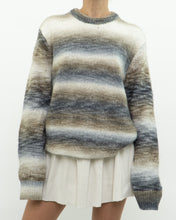 Load image into Gallery viewer, PERRY ELLIS x Striped Knit Sweater (XS-L)