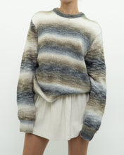 Load image into Gallery viewer, PERRY ELLIS x Striped Knit Sweater (XS-L)