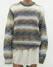 Load image into Gallery viewer, PERRY ELLIS x Striped Knit Sweater (XS-L)