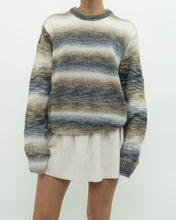 Load image into Gallery viewer, PERRY ELLIS x Striped Knit Sweater (XS-L)