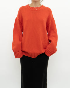 BANANA REPUBLIC x Orange Cotton Knit Sweater (XS-XL)