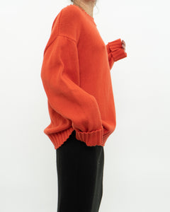 BANANA REPUBLIC x Orange Cotton Knit Sweater (XS-XL)