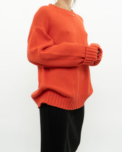 BANANA REPUBLIC x Orange Cotton Knit Sweater (XS-XL)