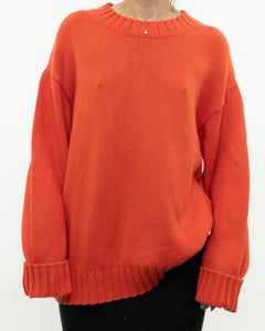 BANANA REPUBLIC x Orange Cotton Knit Sweater (XS-XL)