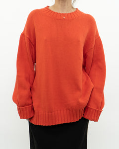 BANANA REPUBLIC x Orange Cotton Knit Sweater (XS-XL)