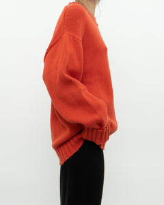 BANANA REPUBLIC x Orange Cotton Knit Sweater (XS-XL)