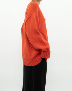 BANANA REPUBLIC x Orange Cotton Knit Sweater (XS-XL)