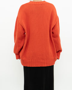 BANANA REPUBLIC x Orange Cotton Knit Sweater (XS-XL)