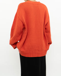 BANANA REPUBLIC x Orange Cotton Knit Sweater (XS-XL)