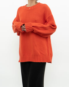 BANANA REPUBLIC x Orange Cotton Knit Sweater (XS-XL)