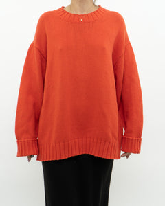 BANANA REPUBLIC x Orange Cotton Knit Sweater (XS-XL)