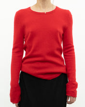 Load image into Gallery viewer, TAHARI x Red Pure Cashmere Sweater (XS-L)