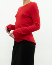 Load image into Gallery viewer, TAHARI x Red Pure Cashmere Sweater (XS-L)