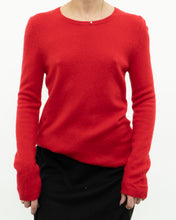 Load image into Gallery viewer, TAHARI x Red Pure Cashmere Sweater (XS-L)