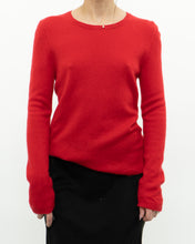 Load image into Gallery viewer, TAHARI x Red Pure Cashmere Sweater (XS-L)