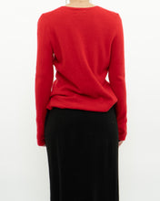 Load image into Gallery viewer, TAHARI x Red Pure Cashmere Sweater (XS-L)