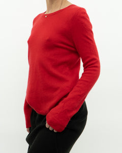 TAHARI x Red Pure Cashmere Sweater (XS-L)