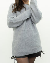 Load image into Gallery viewer, REISS x Grey, Blue Soft Wool-Blend Knit Sweater (S-L)