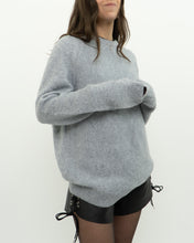 Load image into Gallery viewer, REISS x Grey, Blue Soft Wool-Blend Knit Sweater (S-L)