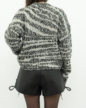 Load image into Gallery viewer, CURRENT ELLIOTT x Black, White Knit Wool-Blend Sweater (XS-L)