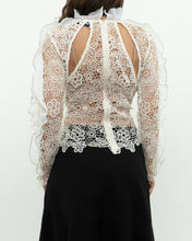 Load image into Gallery viewer, SELF PORTRAIT x Deadstock Cream Lace Blouse (XS, S)