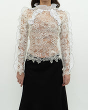 Load image into Gallery viewer, SELF PORTRAIT x Deadstock Cream Lace Blouse (XS, S)